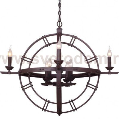 Люстра Rust Round Chandelier Loft Concept 40.1176.MT.BL.RU