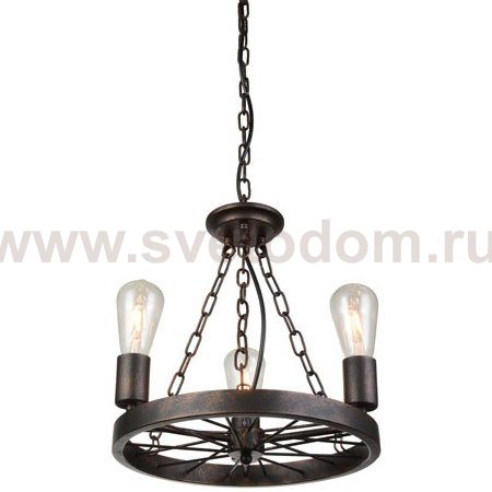 Подвесной светильник Loft Wheel Pendant 3 Loft Concept 40.1183.MT.BL.T1B
