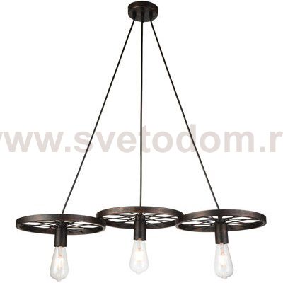 Подвесной Светильник Loft Wheel Pendant 3 Loft Concept 40.1186.MT.BL.T1B