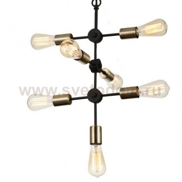 Подвесной светильник Bulb Netsch Pendant 7 Loft Concept 40.1188.MT.BL.T1B