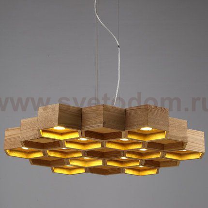 Люстра Honeycomb 12 Loft Wooden Ecolight Loft Concept 40.121