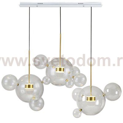 Люстра Giopato & Coombes Bolle Linear Chandelier 14 BUBBLE Loft Concept 40.1227