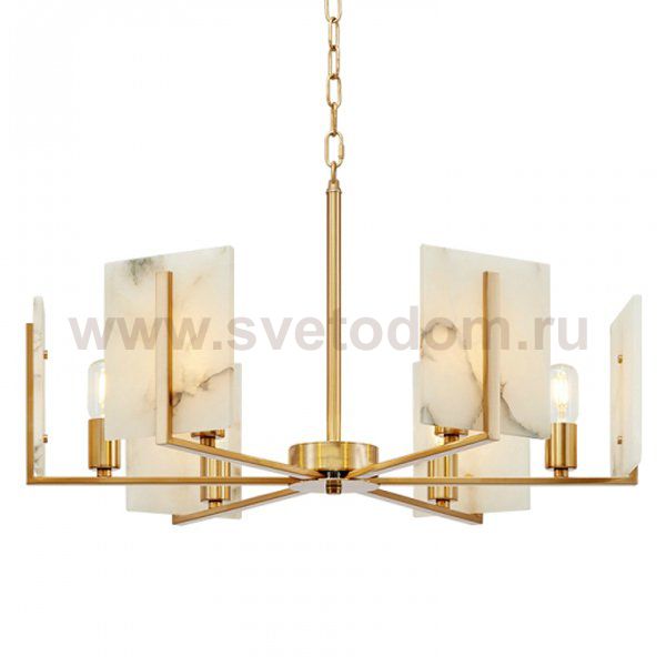 Люстра Marble square Chandelier Loft Concept 40.1233