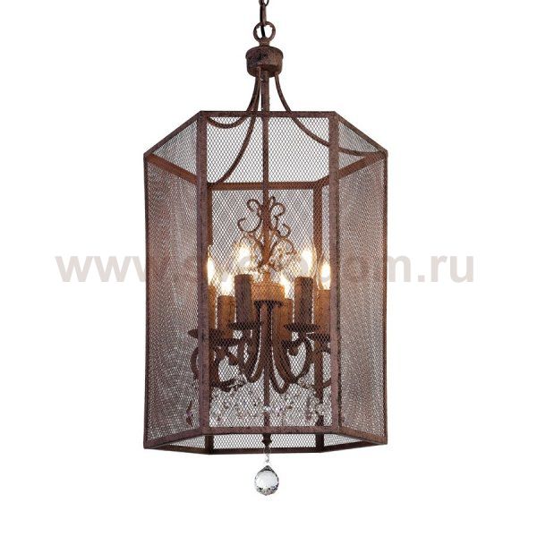 Люстра Roast Metal Chandelier 6 Square Loft Concept 40.1269
