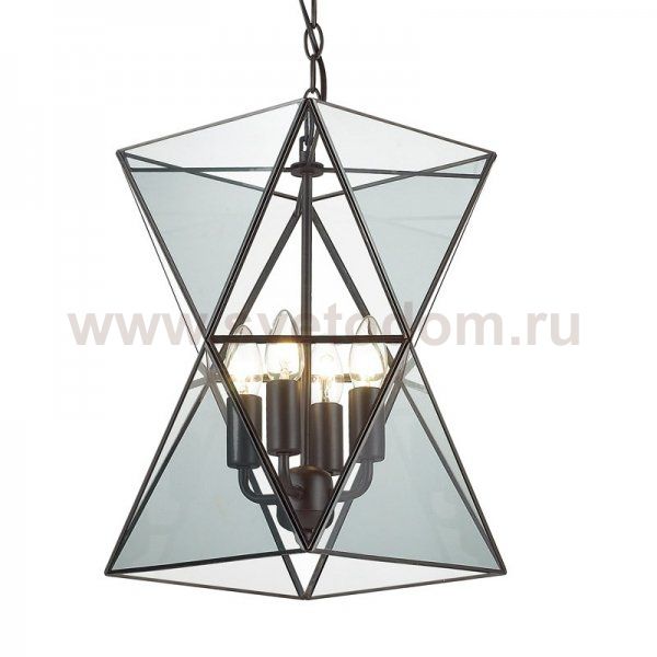 Люстра PolyPyramid Glass Pendant 4 Loft Concept 40.1307