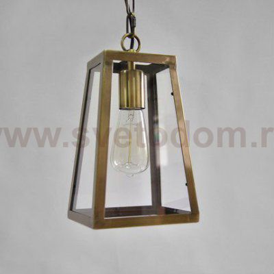 Подвесной светильник Loft Industrial Ortogonal pendant Brass Loft Concept 40.131.GL.BL.T1B