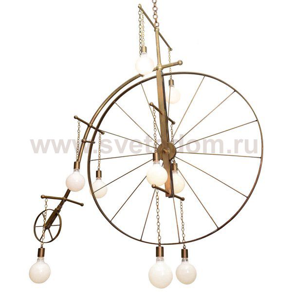 Люстра Large Bicycle Chandelier Loft Concept 40.1349