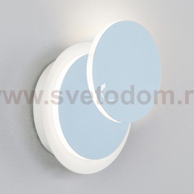 Светильник поворотный Eurosvet 40135/1 белый/голубой 6W