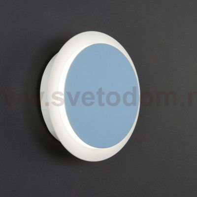 Светильник поворотный Eurosvet 40135/1 белый/голубой 6W