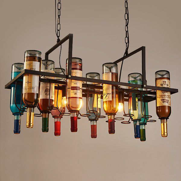 Люстра Bottle Bar Rectangle 80 Loft Concept 40.1353