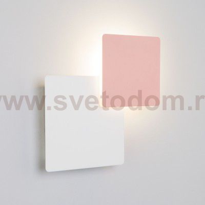 Светильник Eurosvet 40136/1 белый/розовый 6W