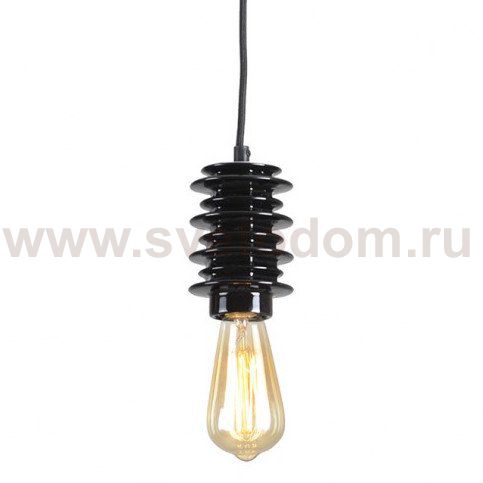 Подвесной светильник Insulator Pendant Black Loft Concept 40.1380