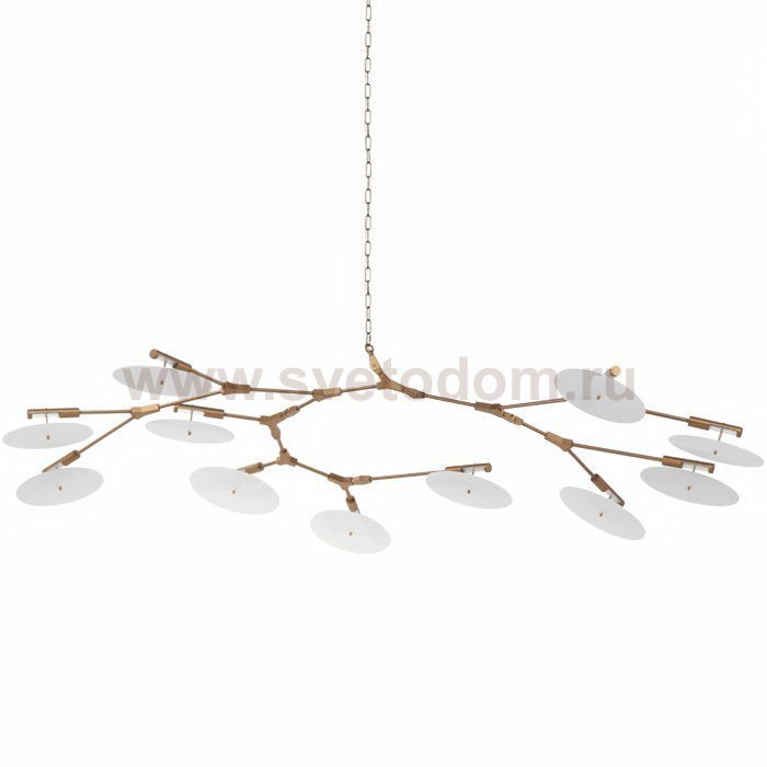 Люстра Lindsey Adelman Branching With Porcelain Disc BD.11 ламп Loft Concept 40.1414