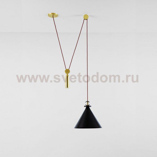 Подвесной светильник Shape up Pendant Cone Black Loft Concept 40.1484-0