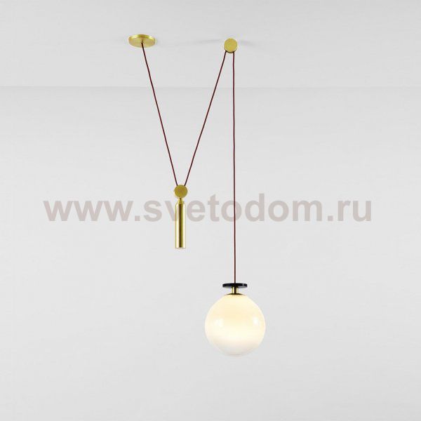 Подвесной светильник Shape up Pendant Globe White Loft Concept 40.1485-0