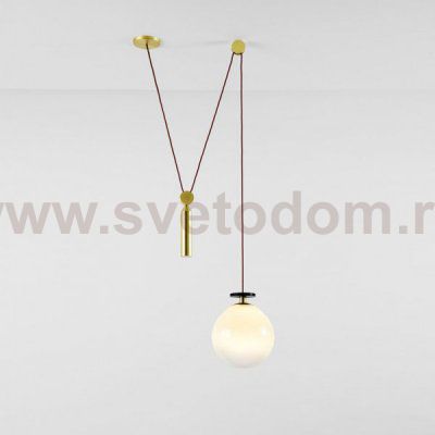 Подвесной светильник Shape up Pendant Globe White Loft Concept 40.1485-0