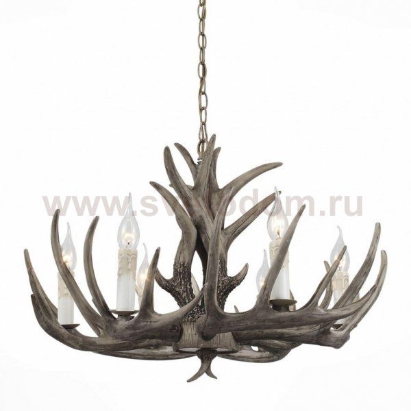 Люстра Hornland Chandelier 6 Grey Loft Concept 40.1518