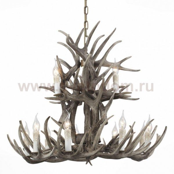 Люстра Hornland Chandelier 12 Grey Loft Concept 40.1520