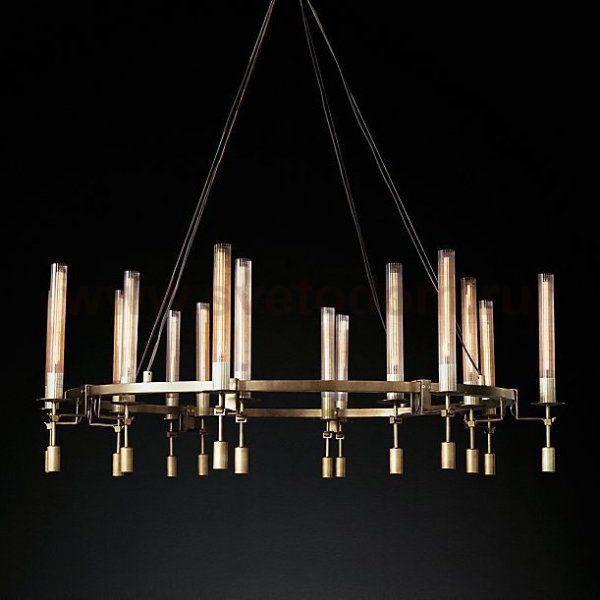 Люстра RH FONTANELLE Round Chandelier 16 Loft Concept 40.1552