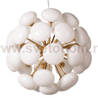Люстра Mid-Century Sputnik Milk Glass Chandelier Loft Concept 40.1580