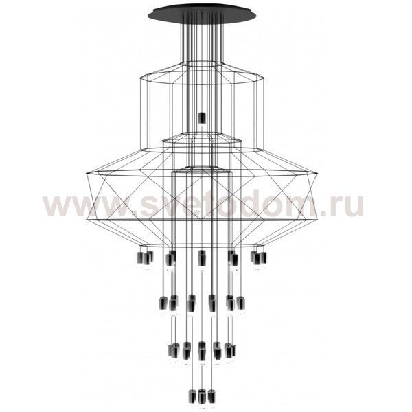 Люстра Wireflow Chandelier 0374 Suspension lamp Loft Concept 40.1637-0