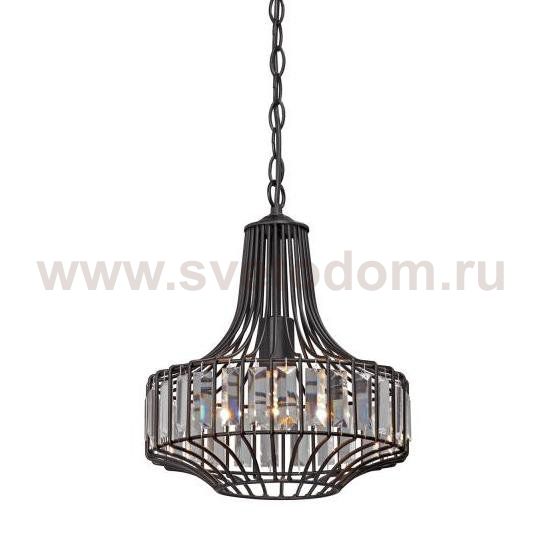 Люстра Glass Plate Pendant #5 Black Loft Concept 40.1651