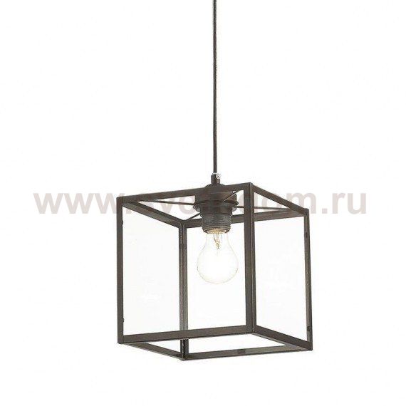 Подвесной светильник Loft Industrial Ortogonal Pendant Cube Brown Loft Concept 40.1686.СH.20.RU