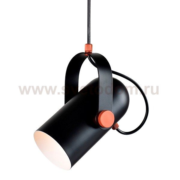 Подвесной светильник Tube Pendant Black I Loft Concept 40.1710