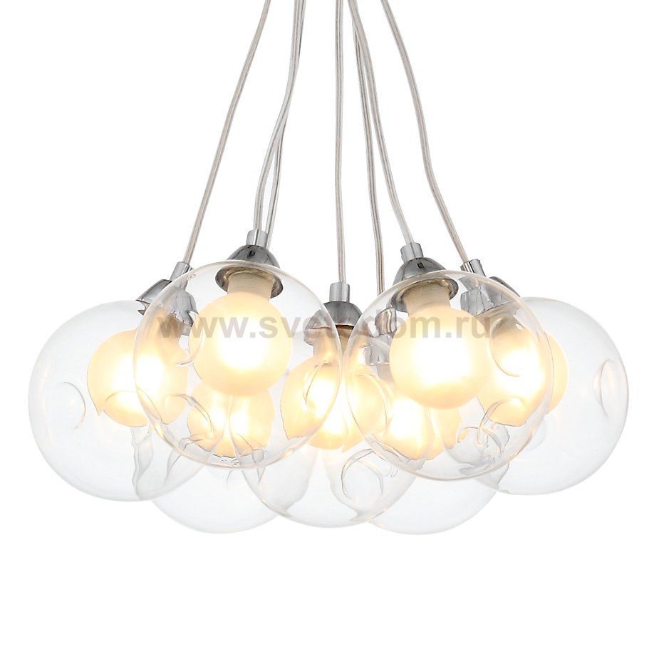 Люстра Bocci 28.7 Round Pendant Chandelier 7 плафонов Loft Concept 40.1797