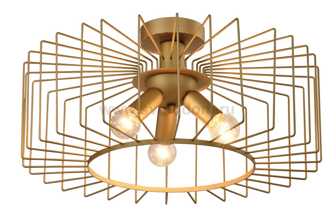 Люстра Rivoli Wilhelmina 4018-213 3 х Е27 40 Вт лофт - кантри