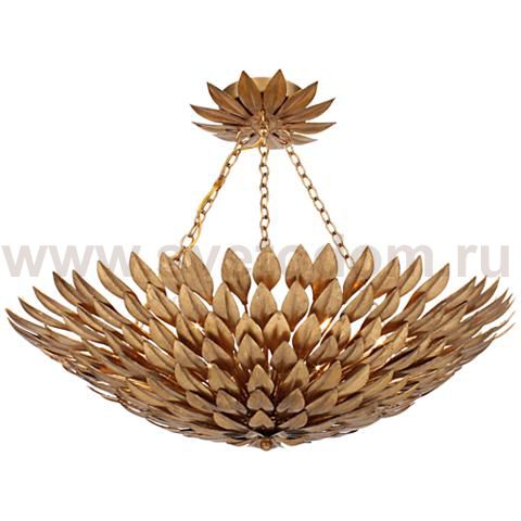 Люстра Crystorama Broche plumage Antique Gold CHANDELIER Loft Concept 40.1849