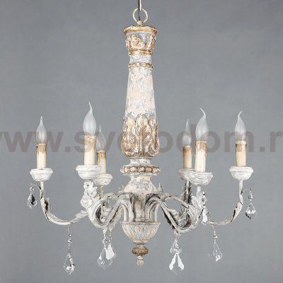 Люстра Vintage Wood Chandelier Loft Concept 40.1868