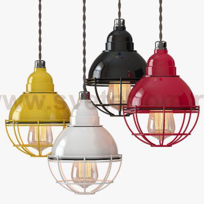 Подвесной светильник Garage Retro Color Light Loft Concept 40.191