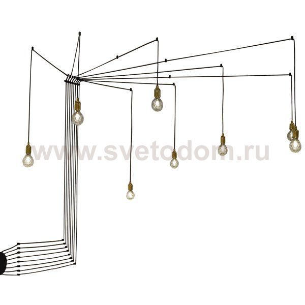 Потолочный светильник BIG Spider Loft Concept 40.1921