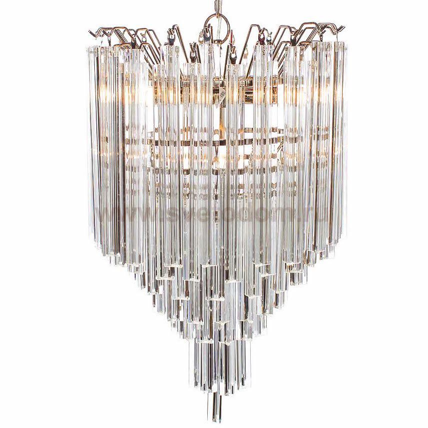 Люстра Odeon Chandelier Glass Clear Loft Concept 40.1929-2