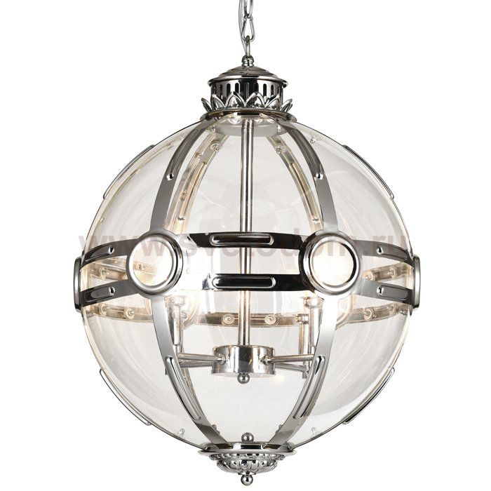 Люстра Eichholtz Lantern Hagerty Silver Loft Concept 40.1958-0