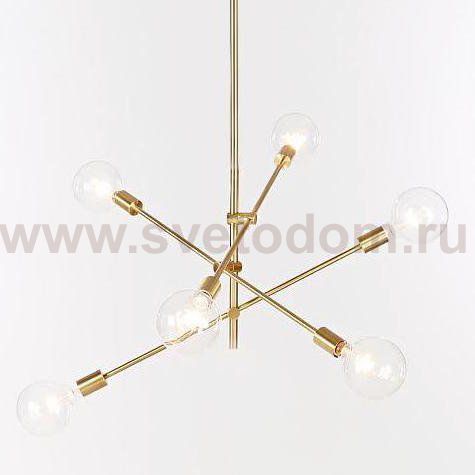 Люстра Cliff Pendant 6 плафонов Loft Concept 40.1964