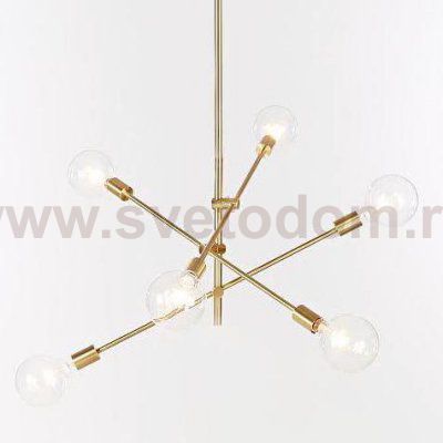 Люстра Cliff Pendant 6 плафонов Loft Concept 40.1964