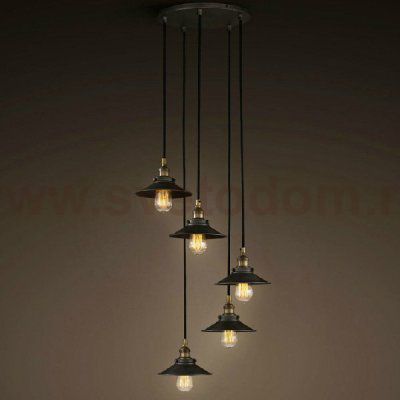 Люстра Loft Cone Pendant 5 Loft Concept 40.197