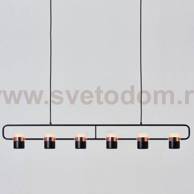 Люстра Seeddesign Ling PL6 Linear Suspension Light Loft Concept 40.2051