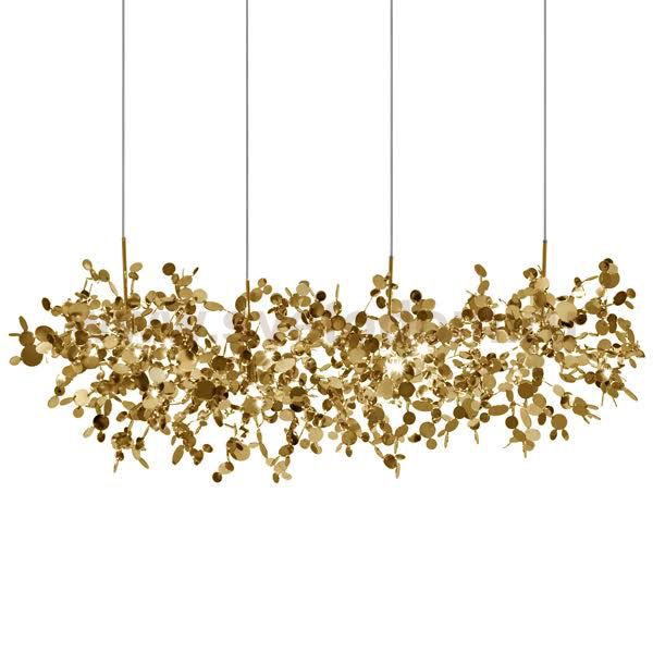 Люстра Terzani Argent Suspension Linear Gold Loft Concept 40.2060