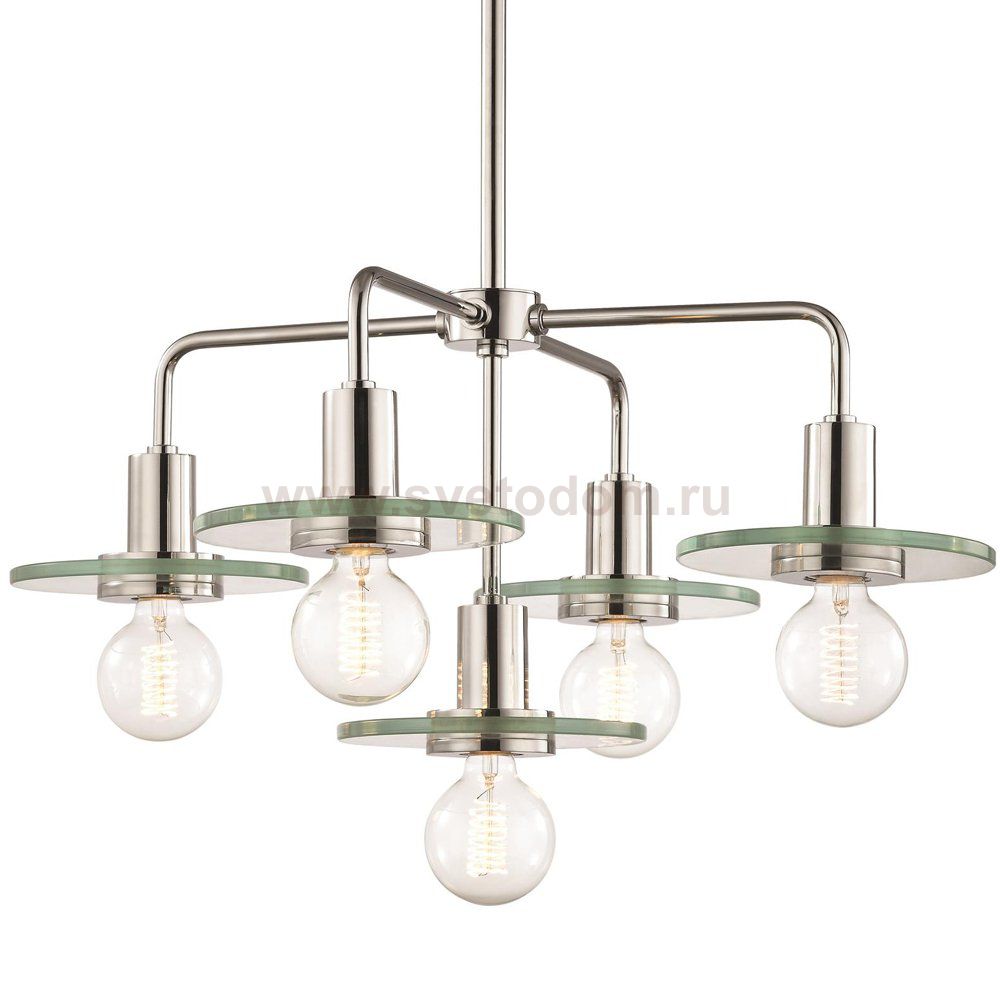 Подвесной светильник Corrigan Studio Rocco 5-Light Sputnik Chandelier Loft Concept 40.2073