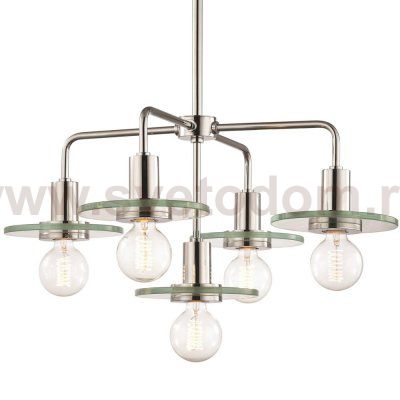 Подвесной светильник Corrigan Studio Rocco 5-Light Sputnik Chandelier Loft Concept 40.2073