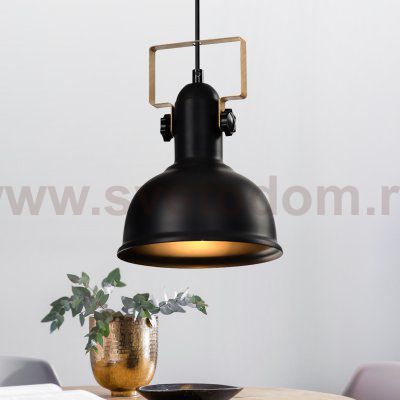 Светильник подвесной (подвес) Rivoli Nathalie 4021-211 1 х Е27 40 Вт лофт - катри