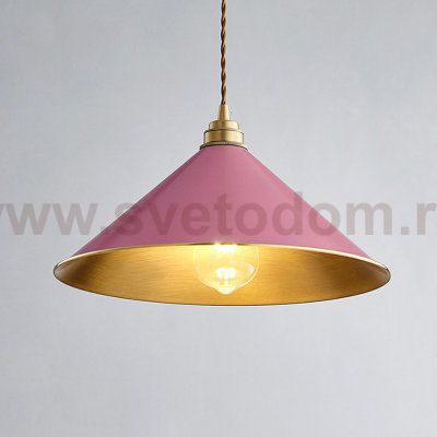 Подвесной светильник Cone Factory filament Pink Loft Concept 40.2131