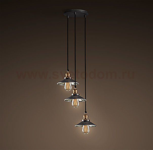 Люстра Loft Cone Pendant Reflector 3 Loft Concept 40.219