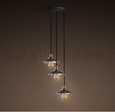 Люстра Loft Cone Pendant Reflector 3 Loft Concept 40.219