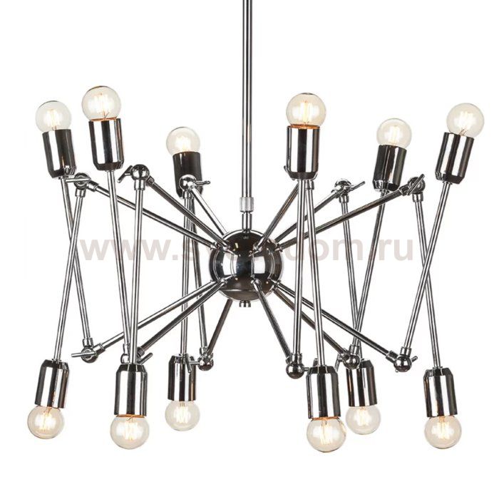 Подвесной светильник LOFT SPUTNIK CHANDELIER SPIDER Silver Loft Concept 40.2203