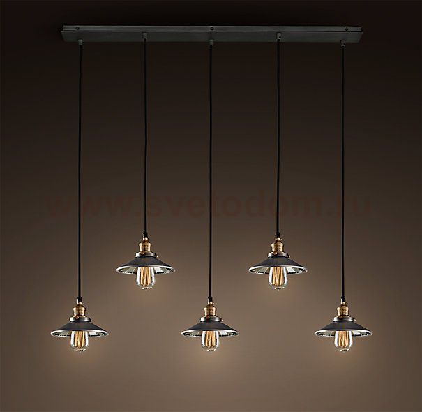 Люстра Loft Cone Pendant Reflector 5 Line Loft Concept 40.221