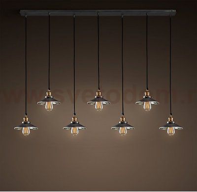 Люстра Loft Cone Pendant Reflector 7 Line Loft Concept 40.222